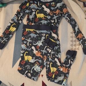Little Sleepies Multicolor Dinosaur Pajama Set